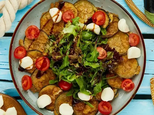 Baqlajonli mini mozzarella