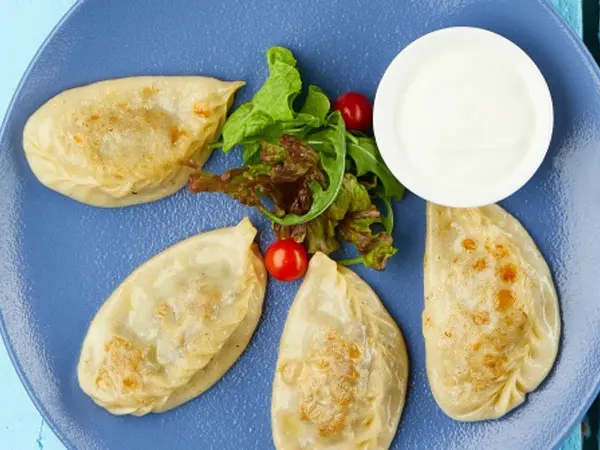 Qovurilgan manti 4 dona.