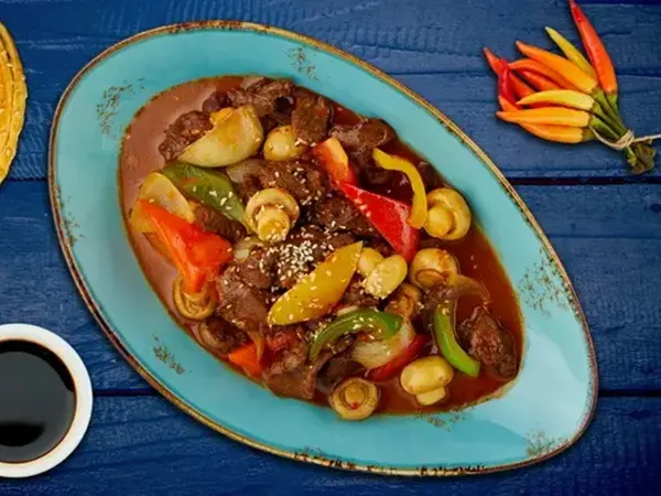 Mogoro yoki qo'ziqorinli sai (mol go'shti)